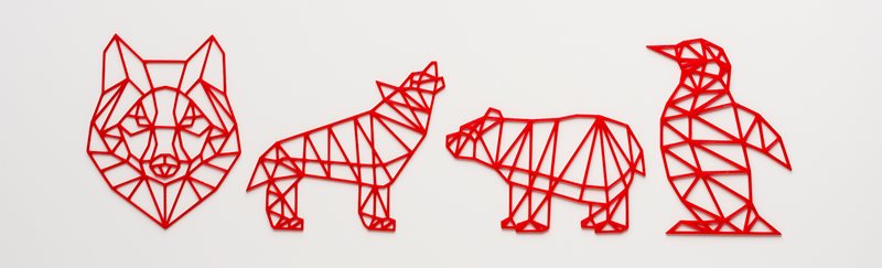 BE3D Academy 3D Lesson: Geometric Animal Art