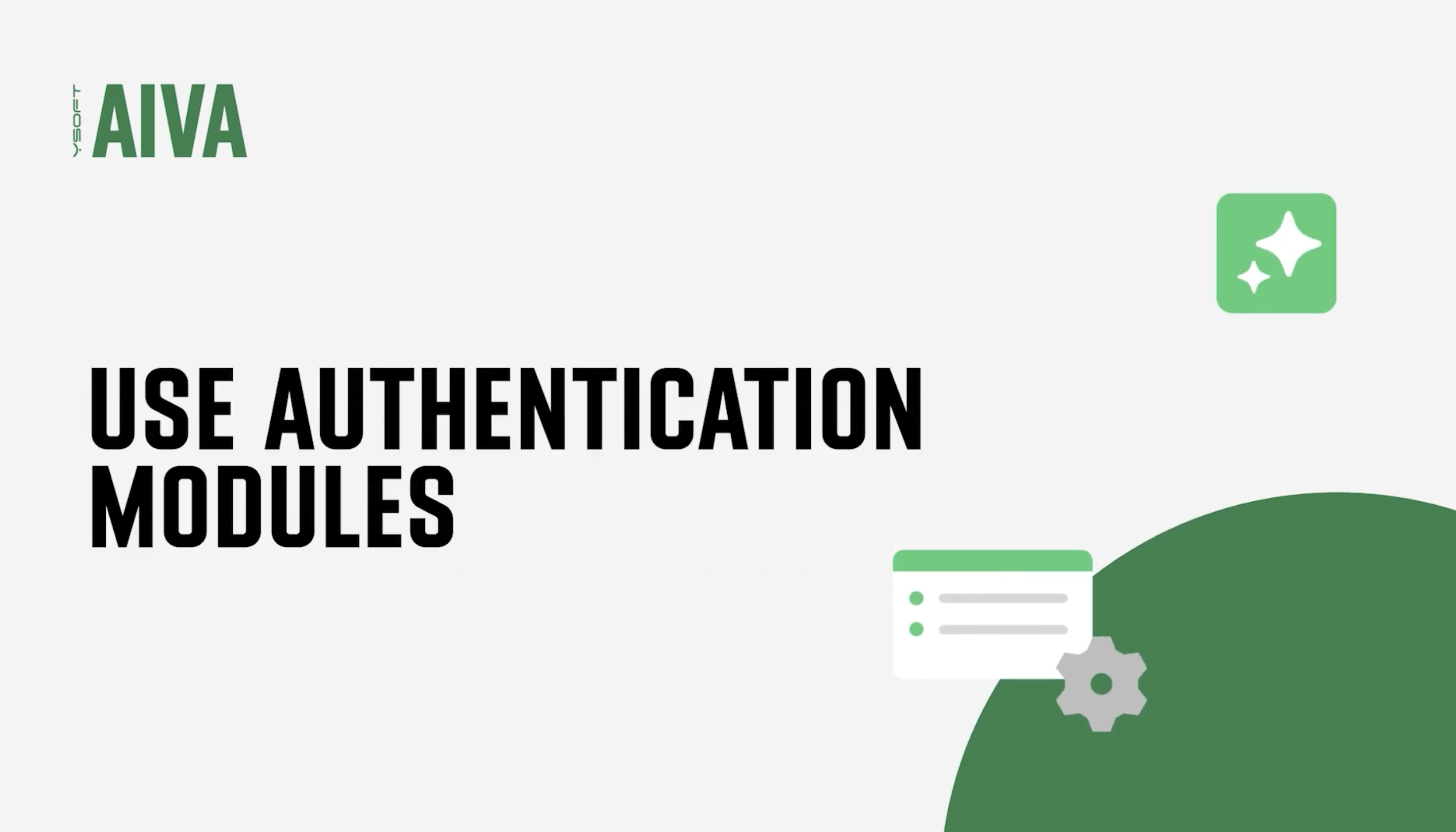 AIVA - Use Auth Modules