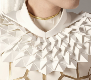 MIMO Space costume details printed on 3D printer